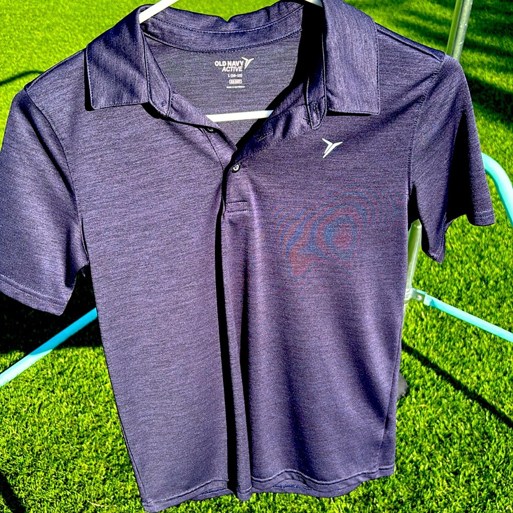 Large boys, Old Navy activewear great for summer polo